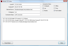 MobileTCP Status
